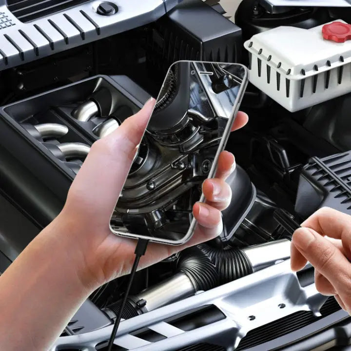Endoscope Camera with 5m Flexible Cable – Plug-and-Play HD View