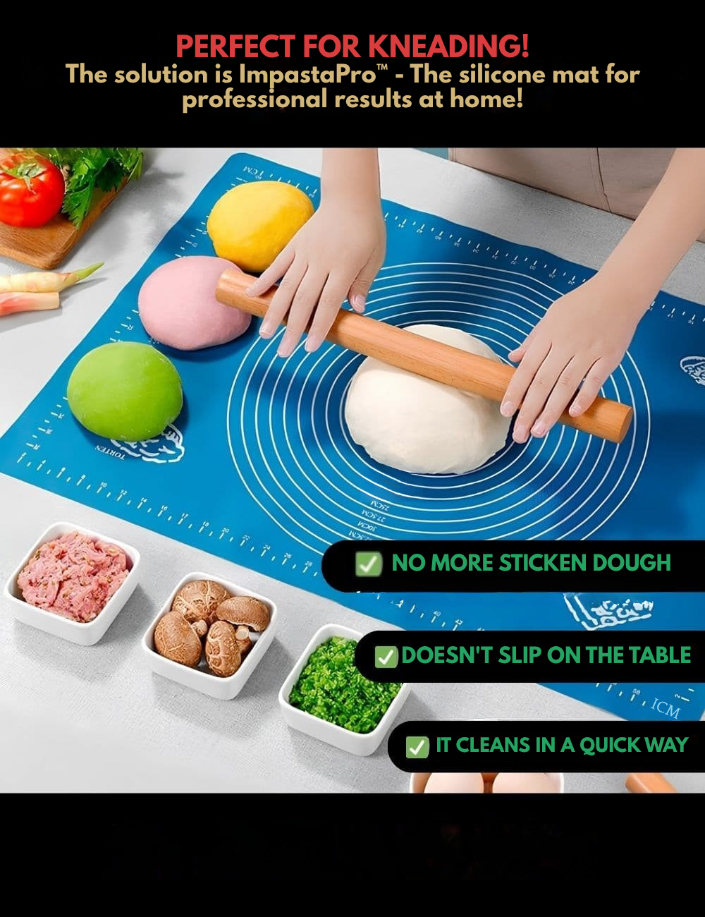 SilkoMat™ — Effortless Baking Freedom with No Mess, No Stress, Just Joy