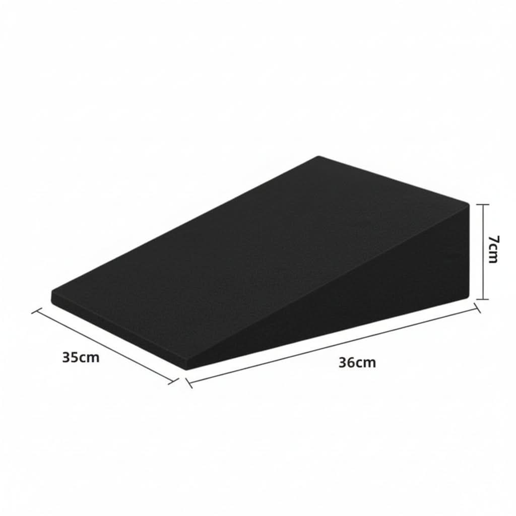Auto Comfort Lumbar Support Cushion - Memory Foam Seat Pad