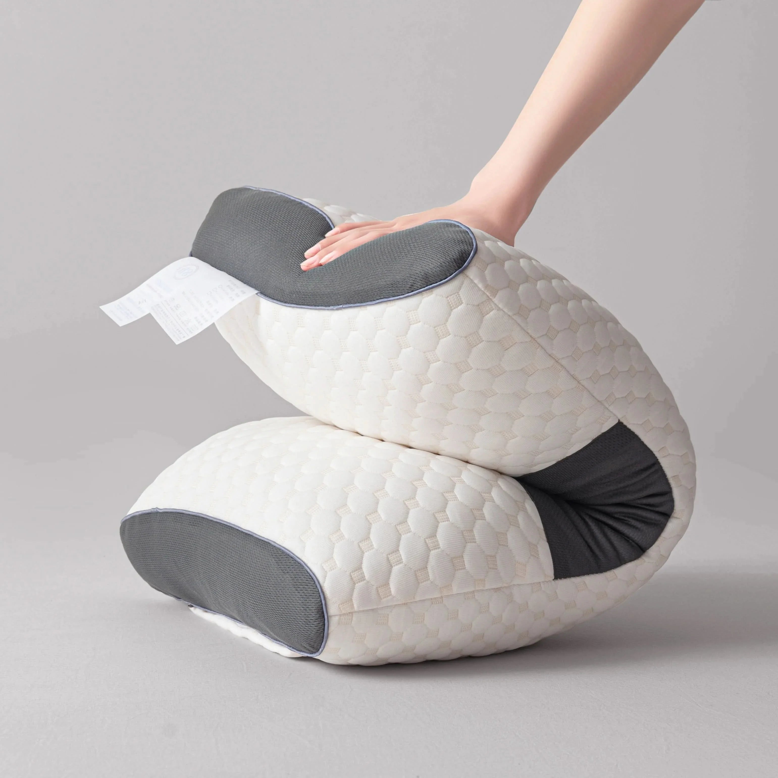 Adjustable Neck Support Pillow for Comfort and Pain Relief