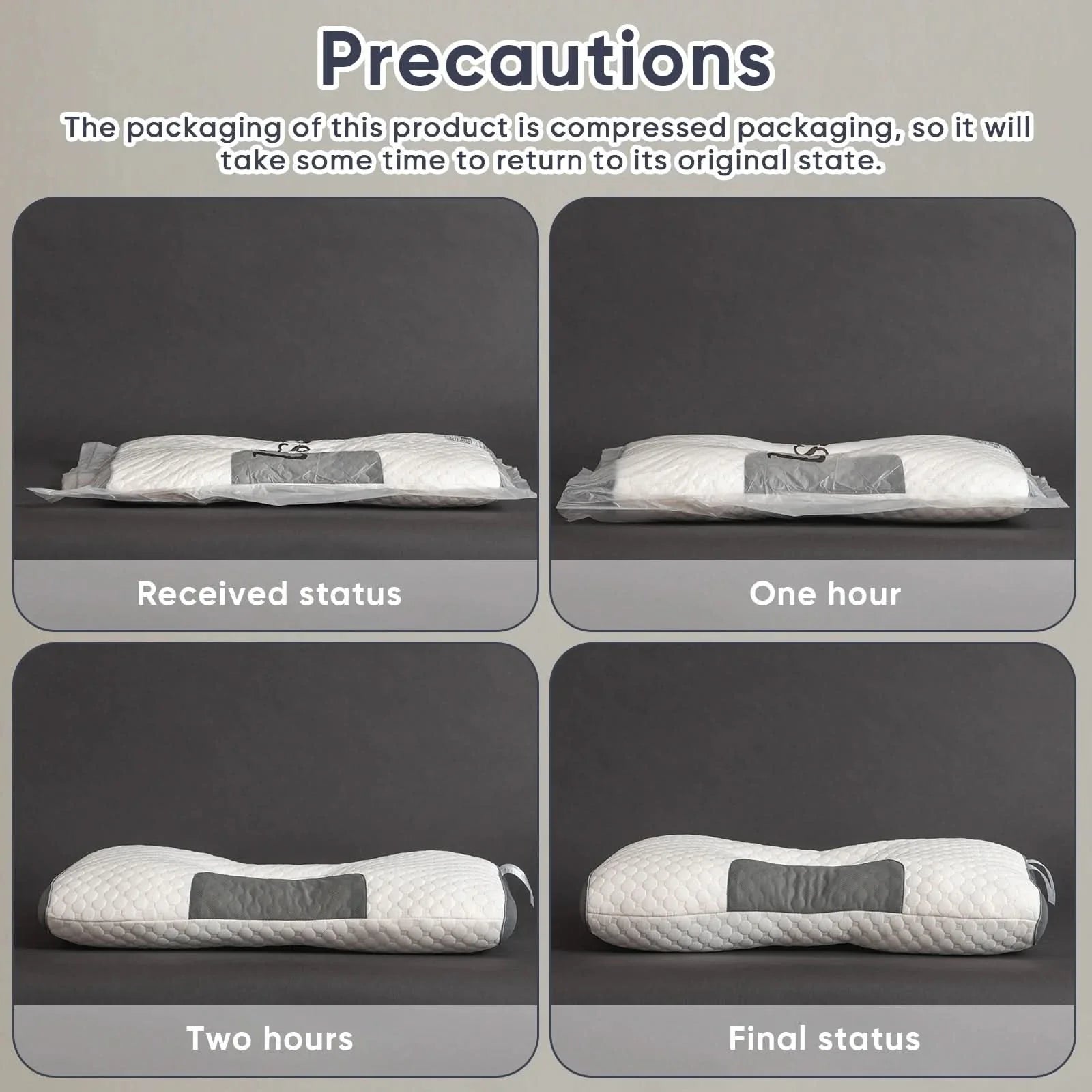 Adjustable Neck Support Pillow for Comfort and Pain Relief