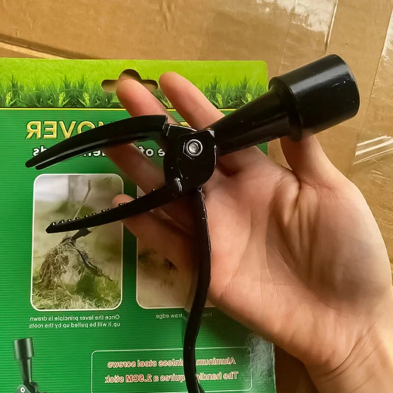 GreenThumb - Easy-Grip Long-Handled Weed Remover for Lawn Care