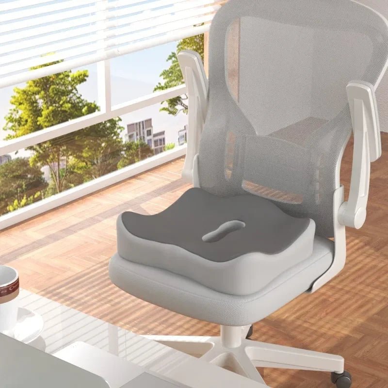 Ergonomic Memory Foam Office Seat Cushion for Lower Back Support