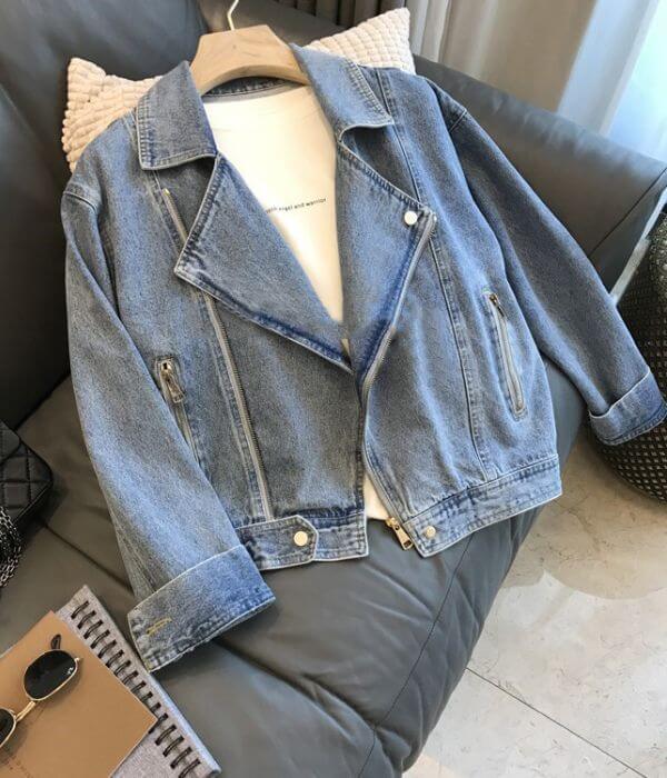 Tropical Summer Denim Jacket