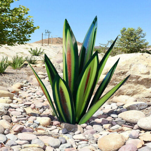 Timeless Agave Metal Garden Art for Indoor and Outdoor Spaces
