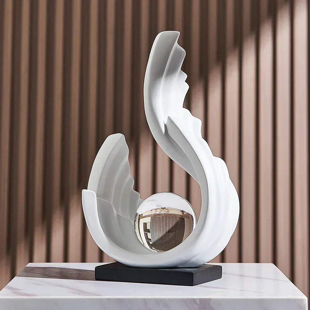 Serenity Sphere Glass Accent for Stylish Home Interiors