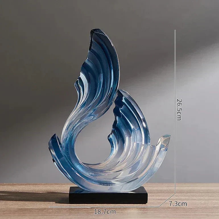 Serenity Sphere Glass Accent for Stylish Home Interiors