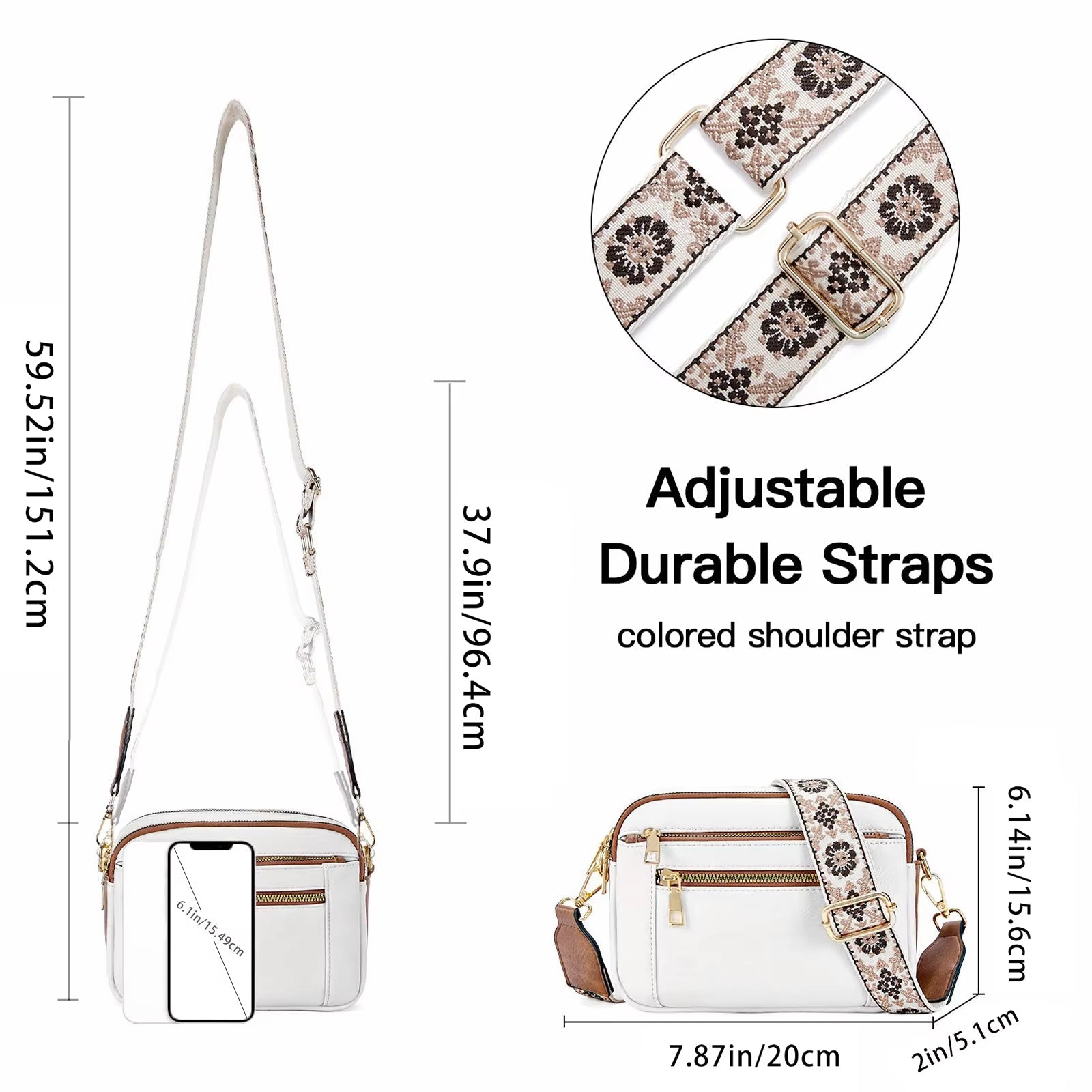 Chic & Functional Crossbody Bag for Modern Women