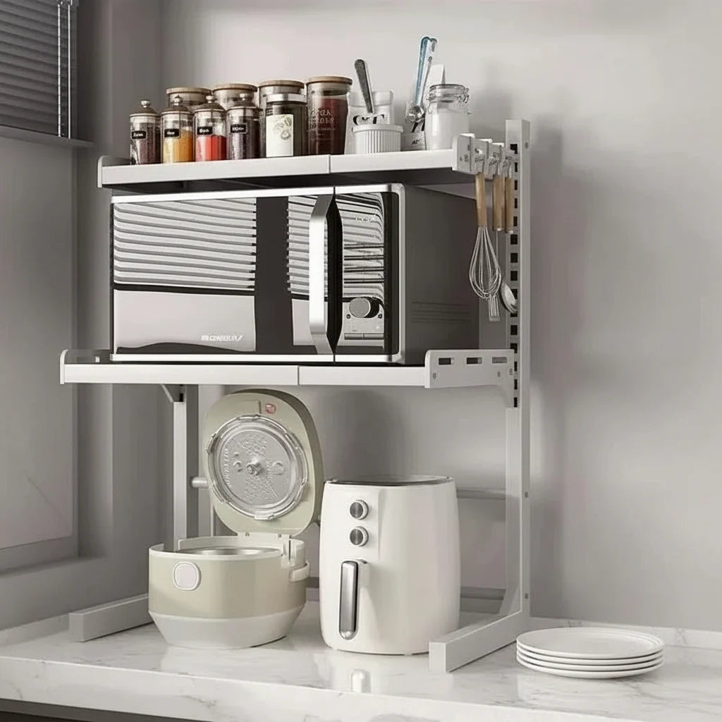 Expandable Kitchen Shelf for Storage Solutions