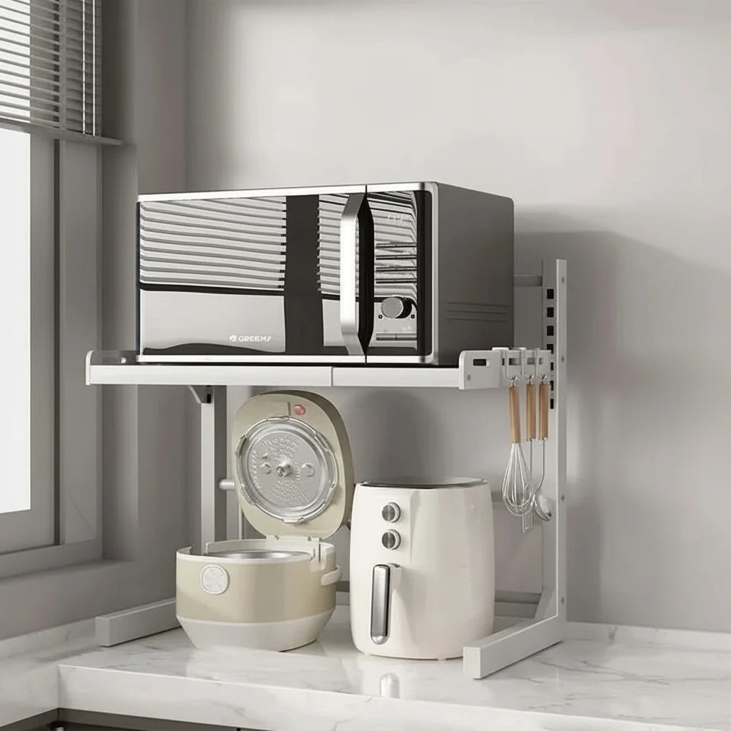 Expandable Kitchen Shelf for Storage Solutions