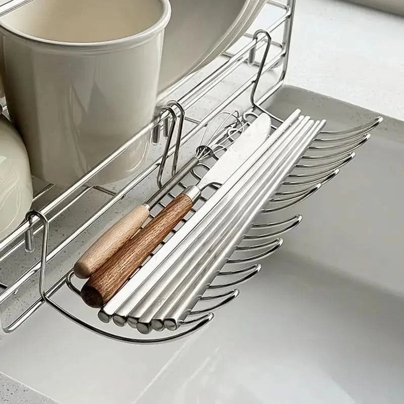 Expandable Dish Rack for Over the Sink