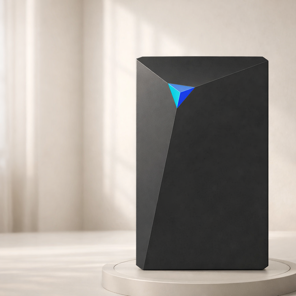500GB Compact USB External Storage Drive for PCs