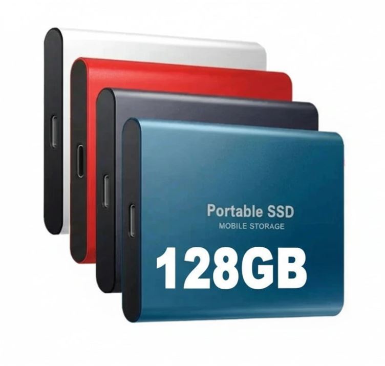 128 GB External SSD | 20 MB/s Transfer Speed | Shockproof & Waterproof