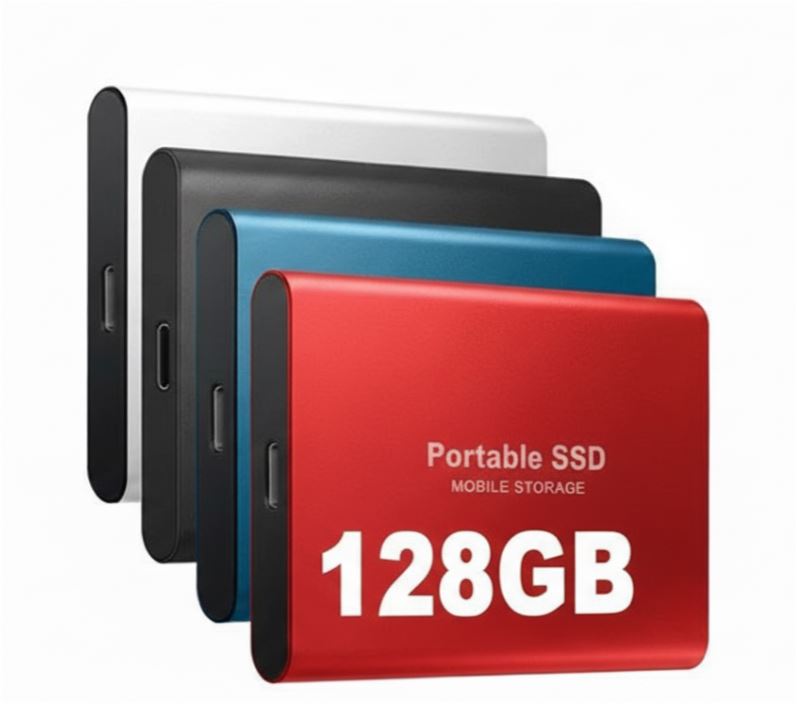 128 GB External SSD | 20 MB/s Transfer Speed | Shockproof & Waterproof