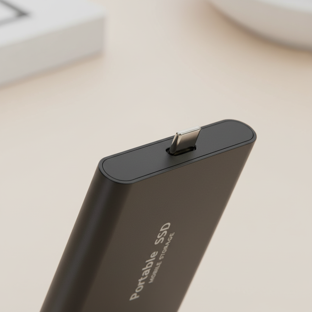 128GB External SSD | Fast Data Backup | USB-C Connection