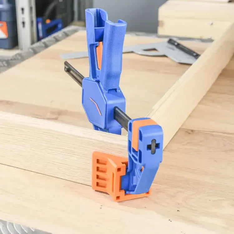 2-Piece F-Clamps Set | One-Hand Operation | Secure Grip for Clamping