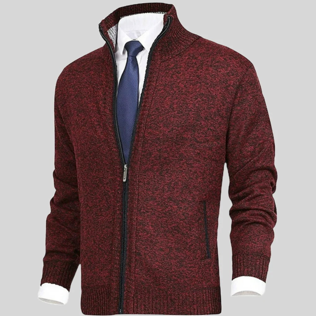 Elegant Men's Knit Cardigan