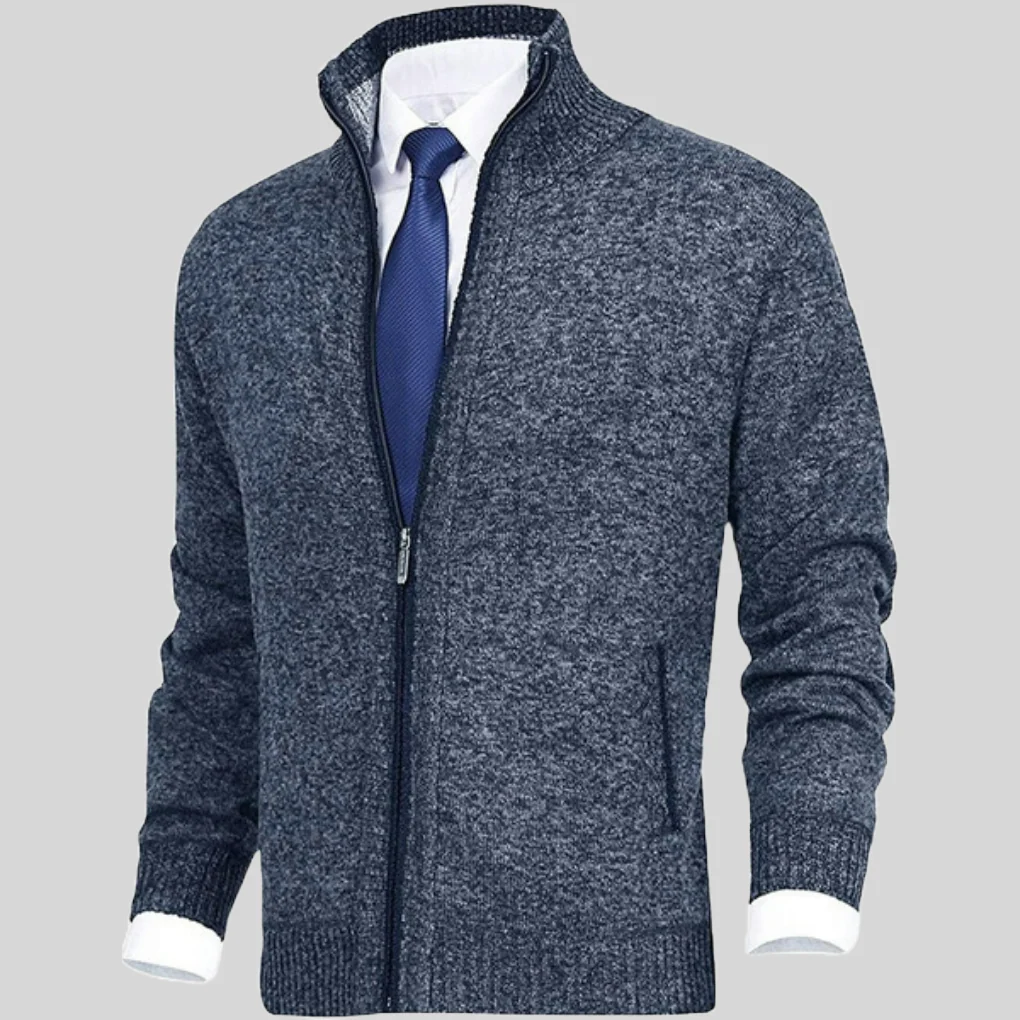 Elegant Men's Knit Cardigan