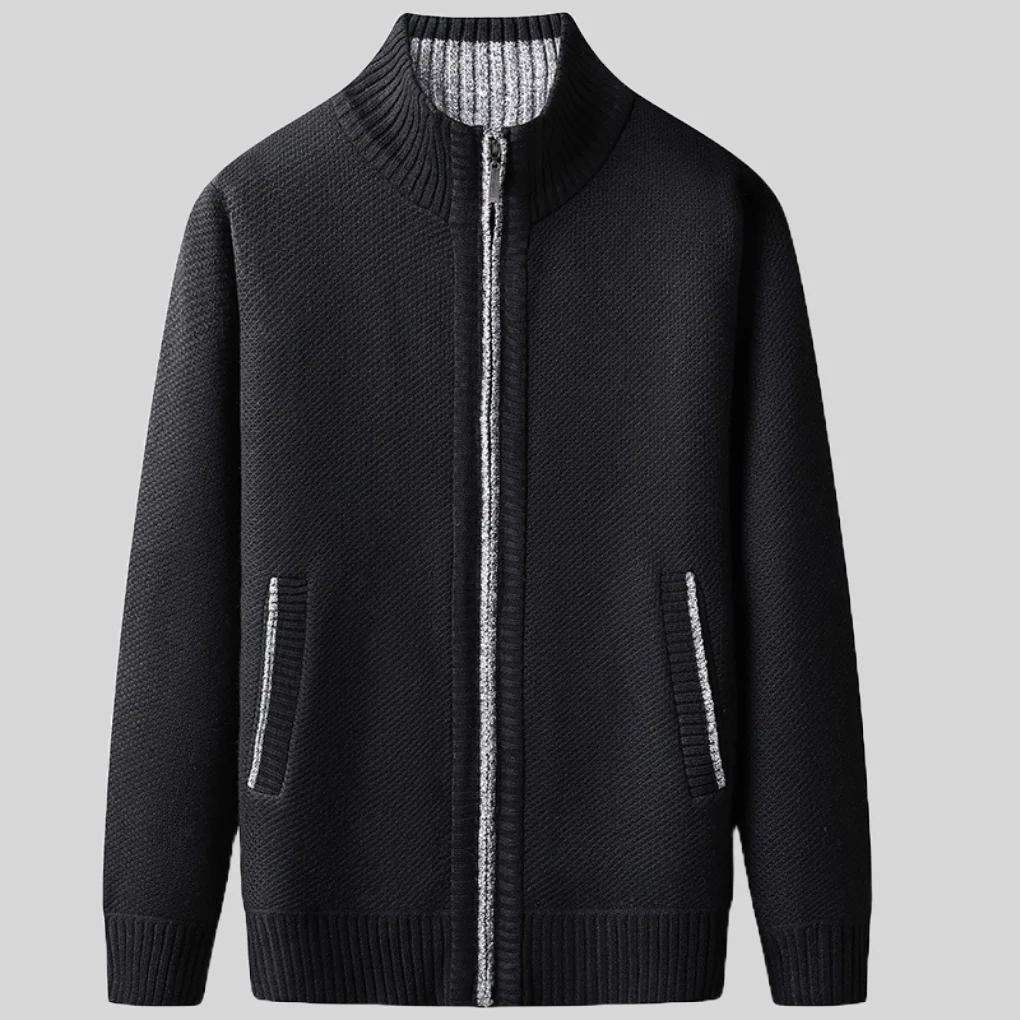 Elegant Men's Knit Cardigan