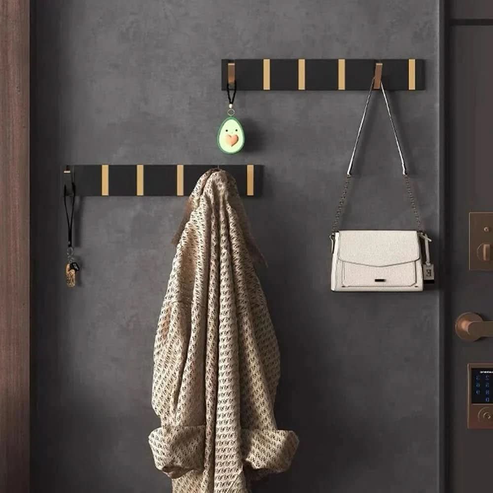 Chic Wall Hook with Concealed Folding Feature