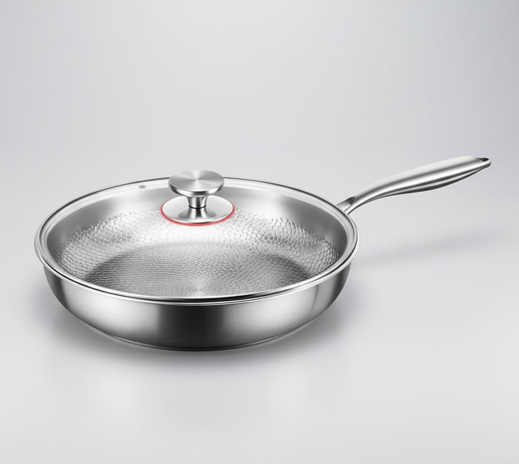 Titanium Chef's Non-Stick Skillet for Effortless Cooking