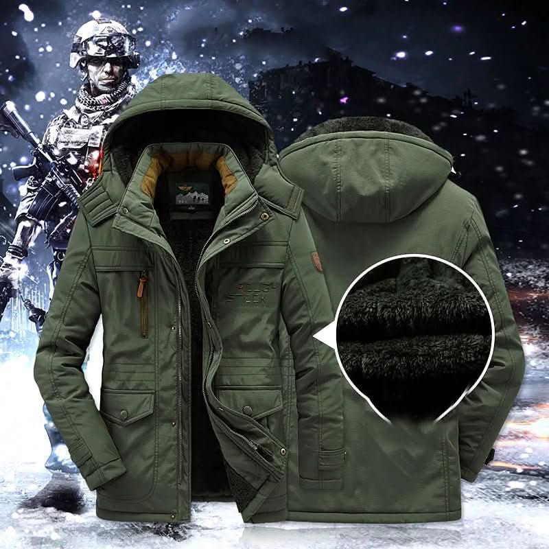 Insulated Parka for Cold Weather – Padded Jacket