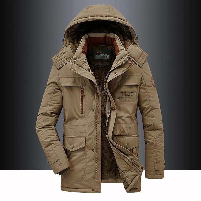 Insulated Parka for Cold Weather – Padded Jacket