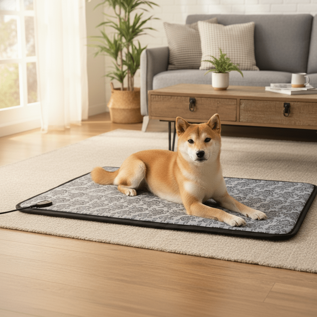 Customizable Heated Pet Pad with Waterproof Protection