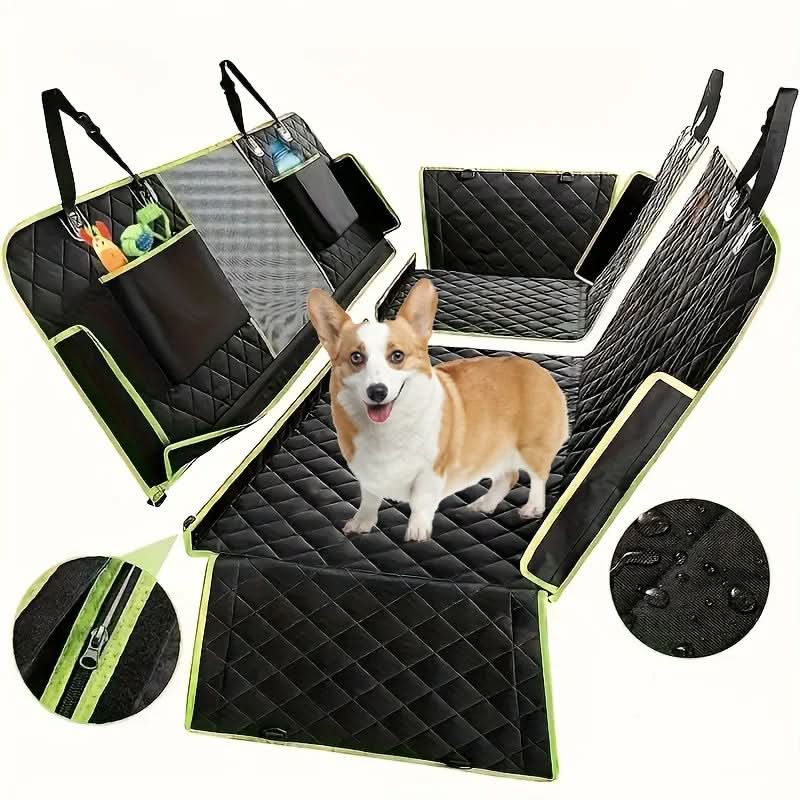 Multi-Functional Dog Car Seat Cover - 6 Ways for Cleanliness and Comfort