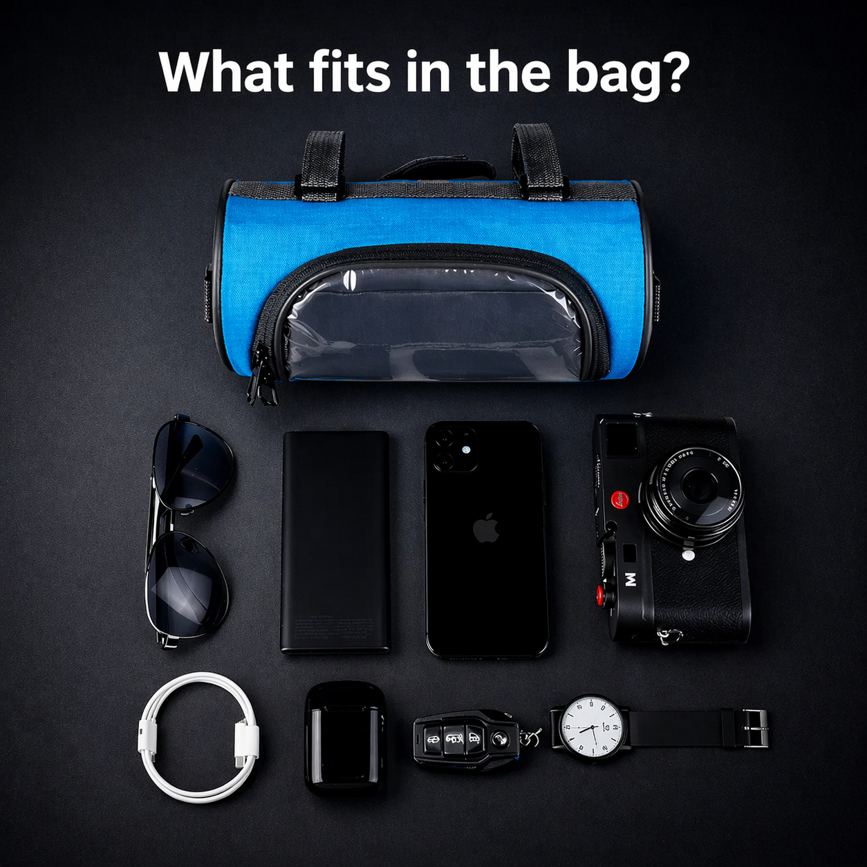 Bike Bag | Touchscreen-Compatible | Universal Velcro Closure System