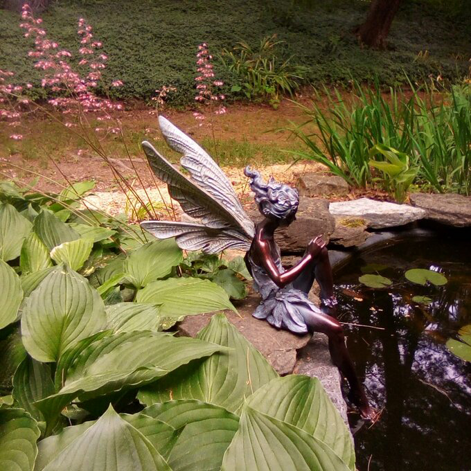 Enchanted Garden Fairy Sculpture for Lasting Outdoor Charm
