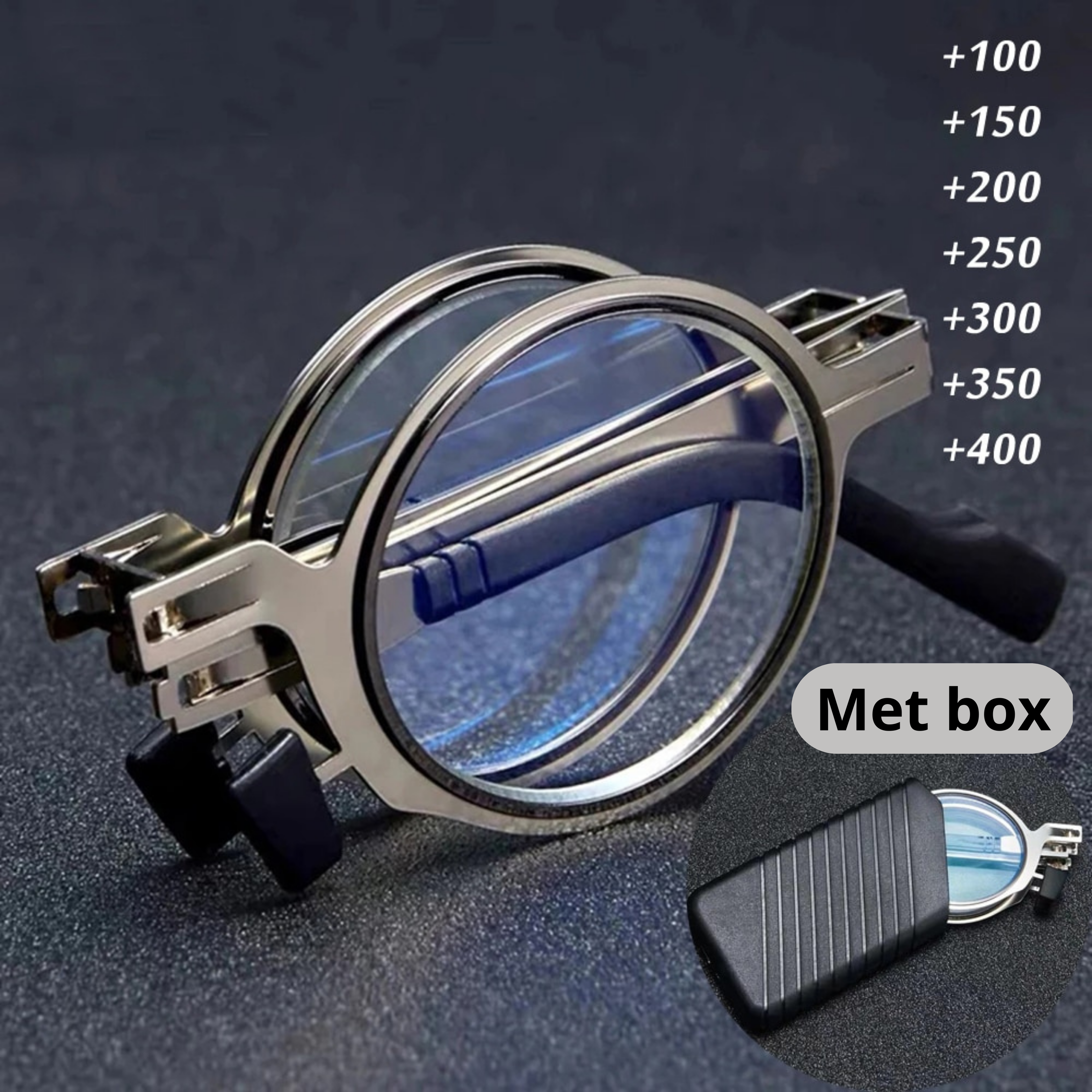 Foldable Reading Glasses | Lightweight | Blue Light Filtering
