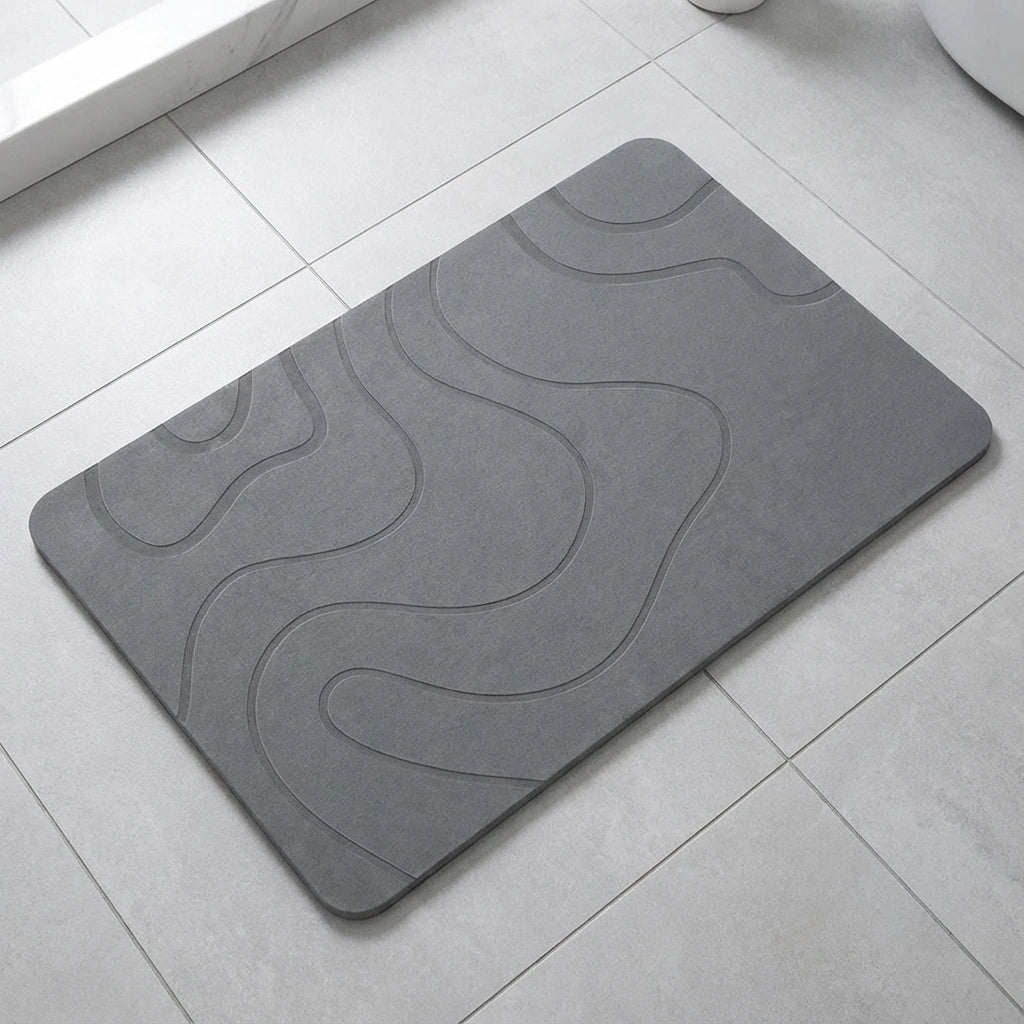 Quick-Dry Eco-Friendly Bathroom Mat for Safe, Stylish Spaces