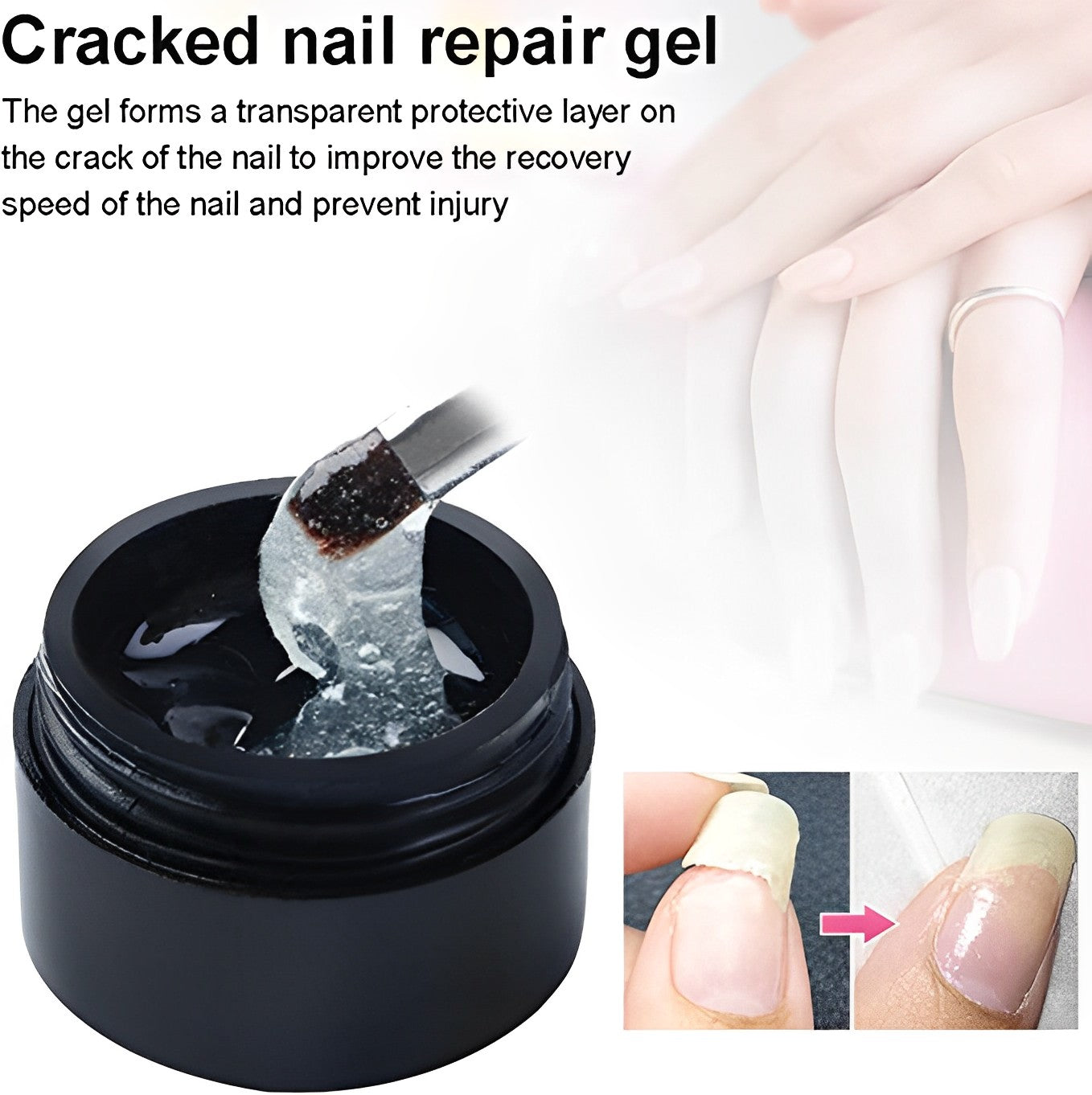 Nail Repair Solution for Damaged Nails
