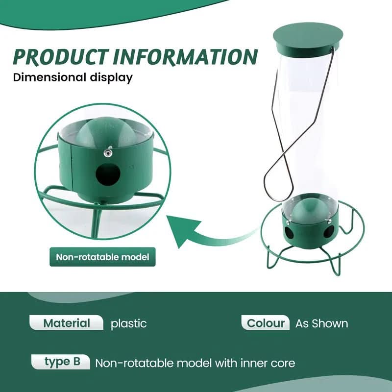 Ultimate Squirrel-Resistant Bird Feeder with Rotating Access