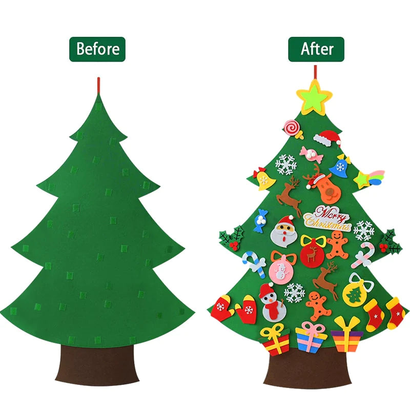 Felt Christmas Tree for Kids
