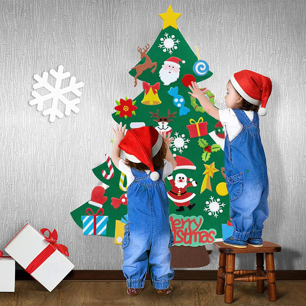 Felt Christmas Tree for Kids