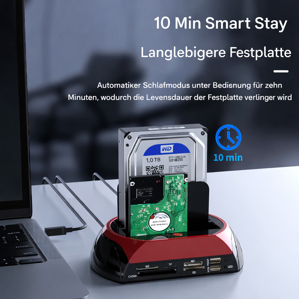 Multi-Function Hard Drive Docking Station | Universal IDE & SATA Hub
