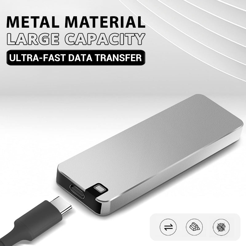 External Hard Drive | Fast USB Data Transfer | Durable Aluminum Case