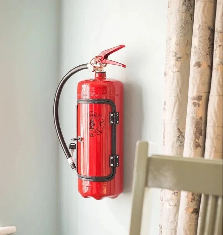 Hidden Bar Fire Extinguisher with Secret Compartment for Drinks