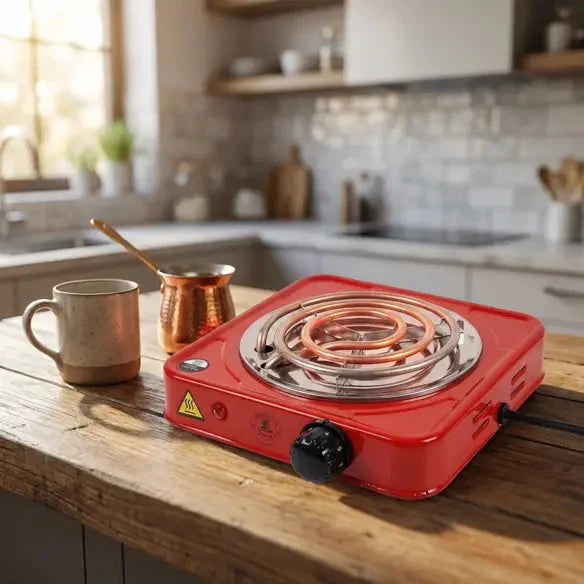 1000W Portable Electric Hot Plate for All Kitchen Needs
