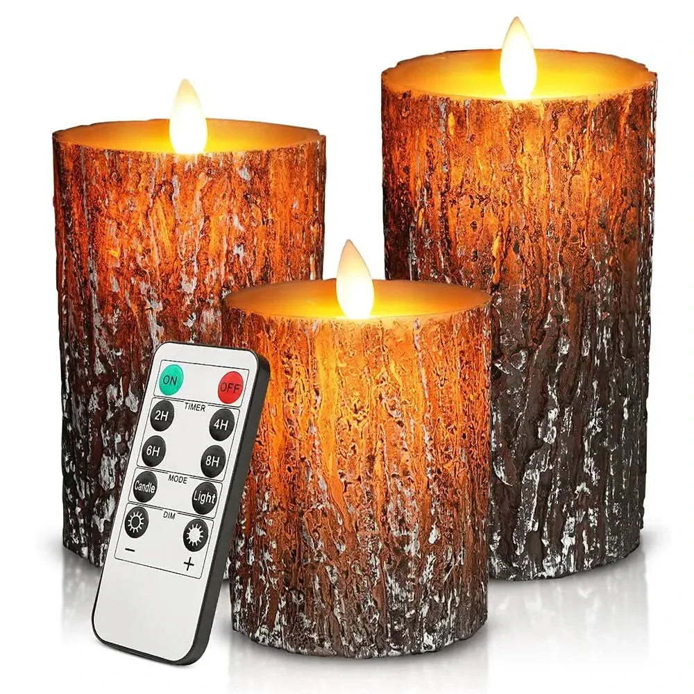 Flameless LED Tea Light Candles for Safe Warm Ambient Decor Lighting