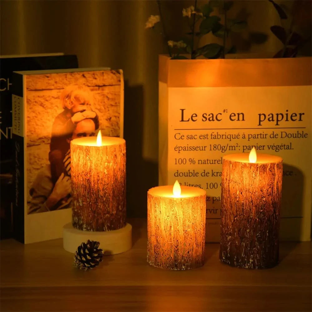 Flameless LED Tea Light Candles for Safe Warm Ambient Decor Lighting