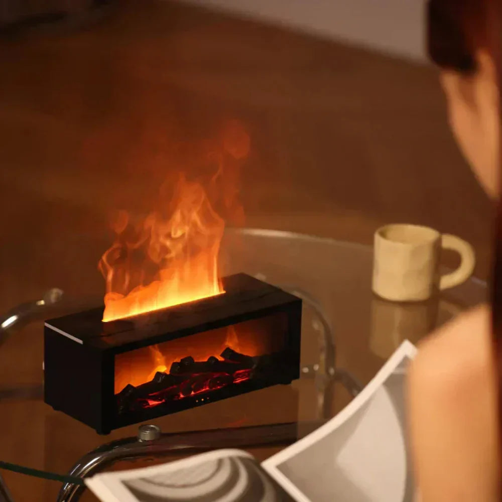CozyMist LED Flame Humidifier and Mood Light