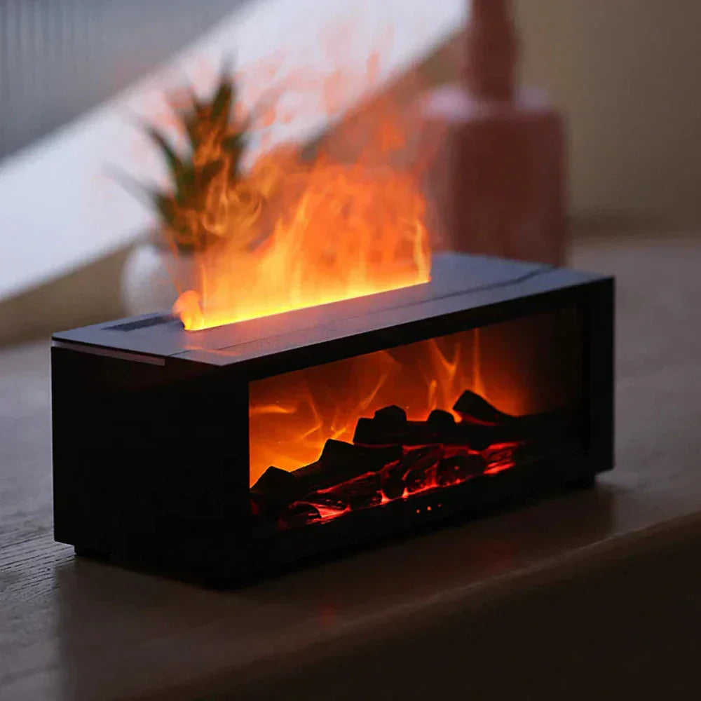 CozyMist LED Flame Humidifier and Mood Light