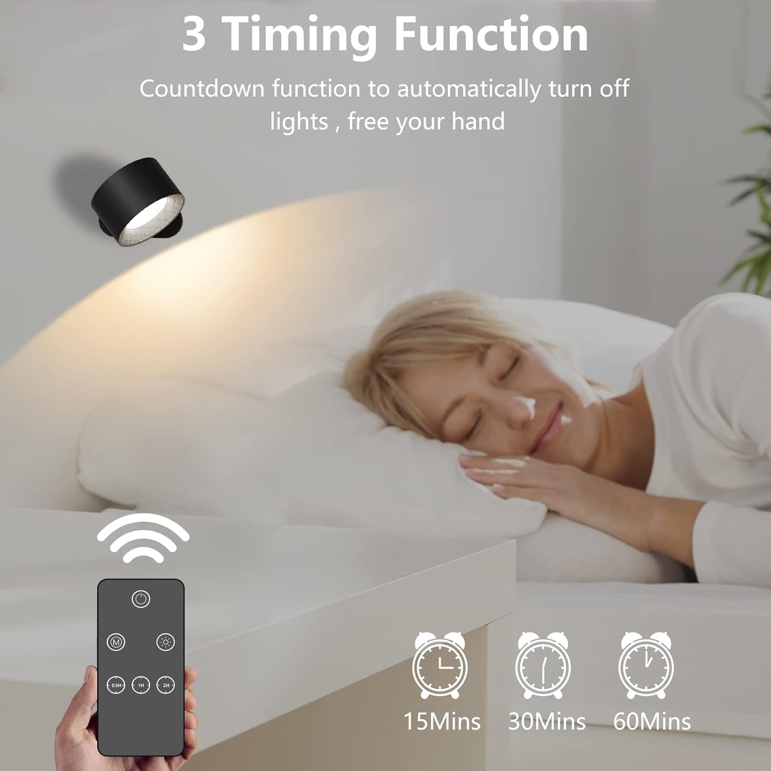 VersaGlow Wireless 360-Degree Rechargeable LED Light