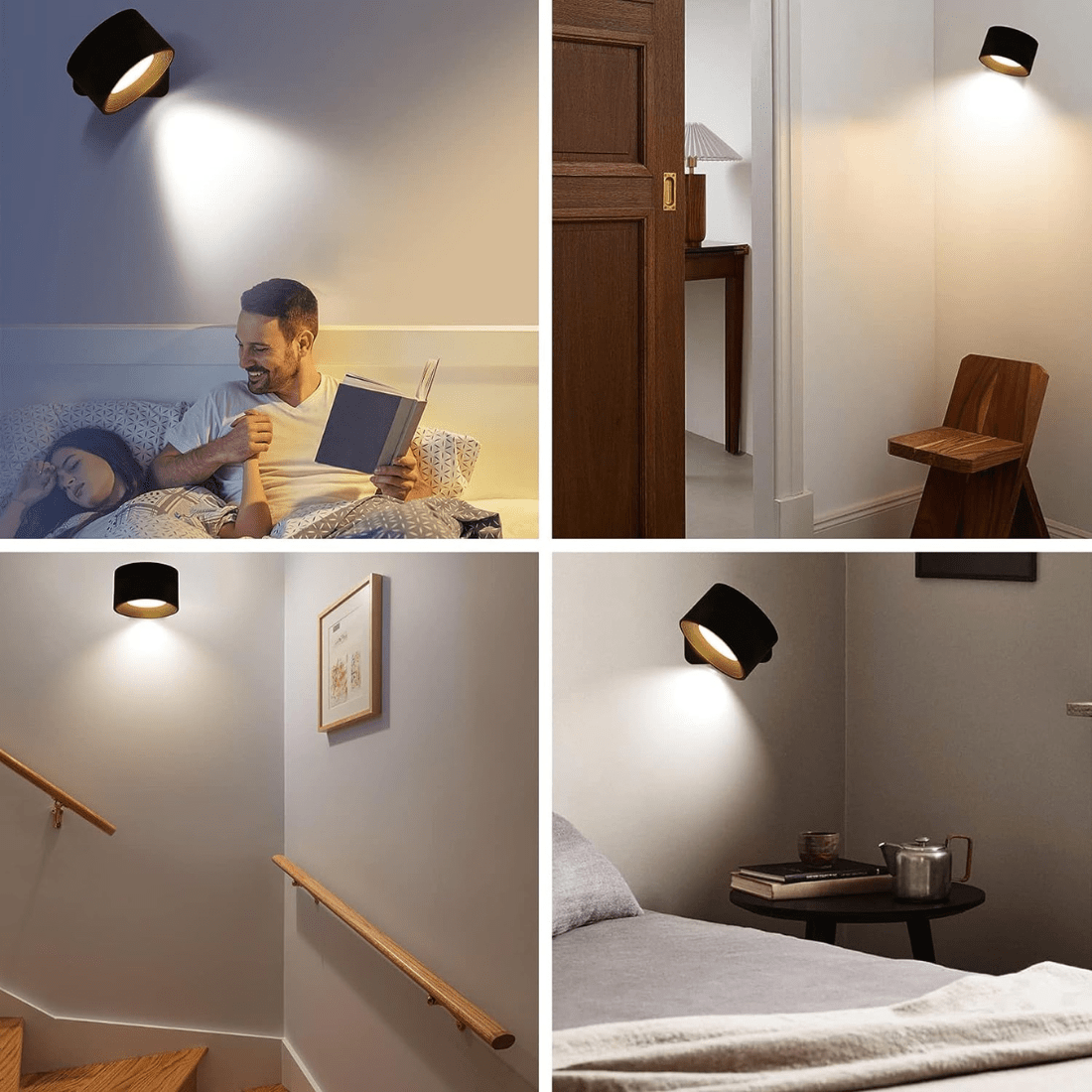 VersaGlow Wireless 360-Degree Rechargeable LED Light