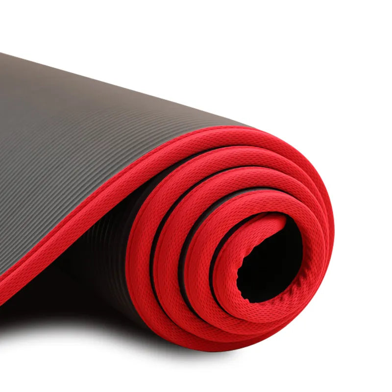 UltraComfort Non-Slip 10mm Yoga Mat for Enhanced Support