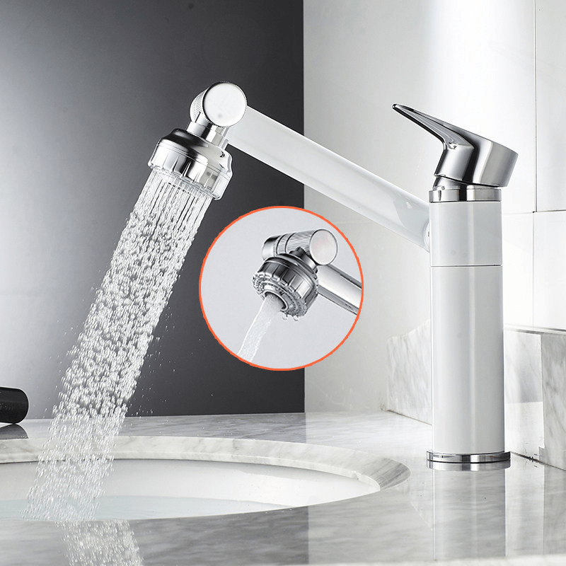 VersaFlow 360° Adjustable Kitchen Faucet with Dual Spray Modes