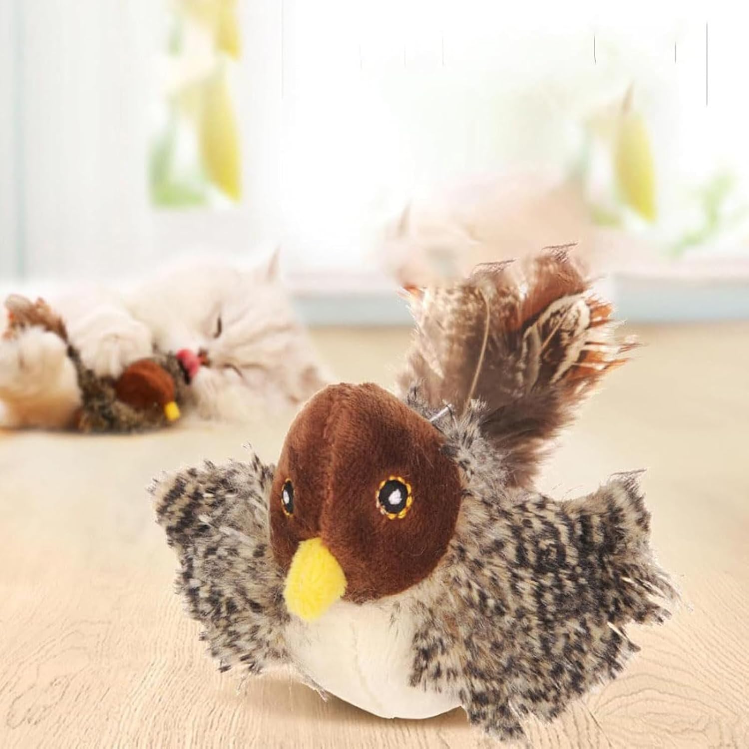 Flicker Feather Toy – Ignite Your Cat's Wild Chase and Joy